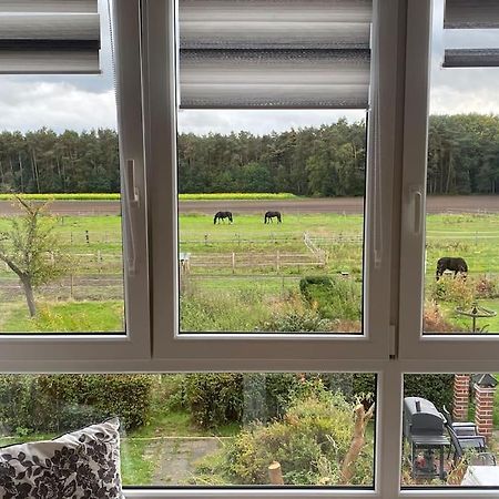 Wunderschoene Ferienwohnung Auf Dem Bauernhof Greven Extérieur photo