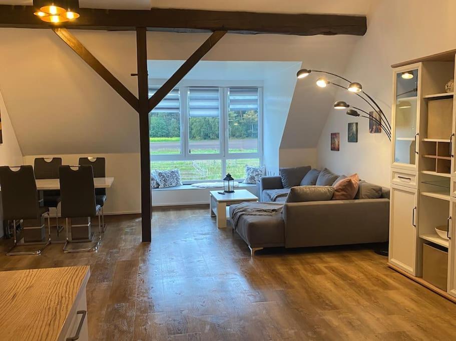 Wunderschoene Ferienwohnung Auf Dem Bauernhof Greven Extérieur photo