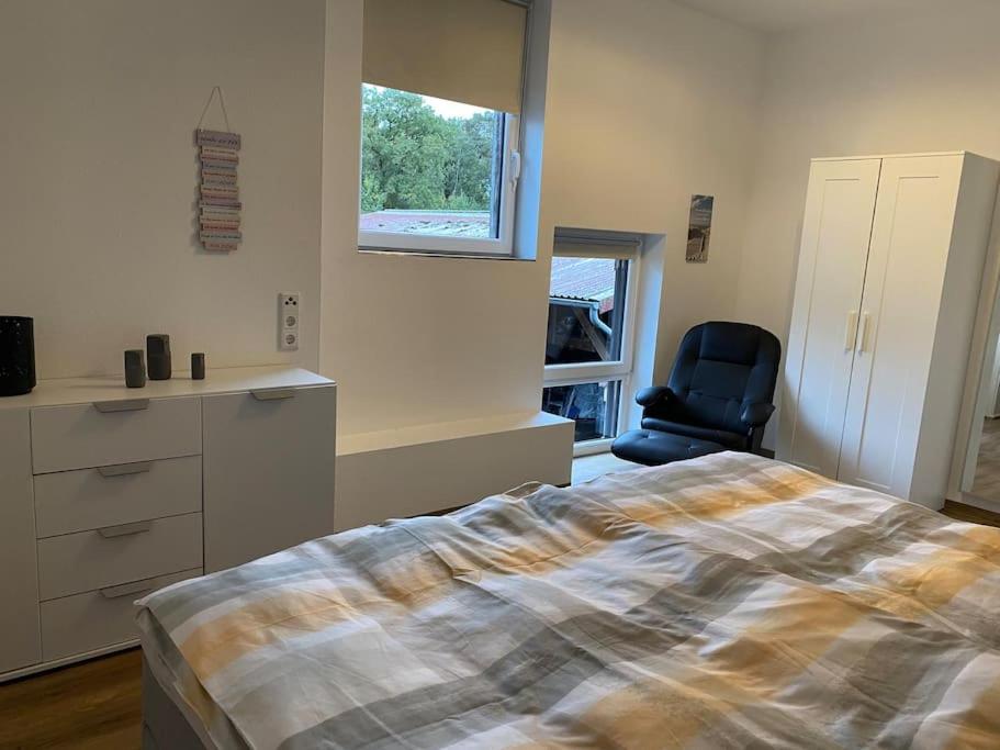 Wunderschoene Ferienwohnung Auf Dem Bauernhof Greven Extérieur photo